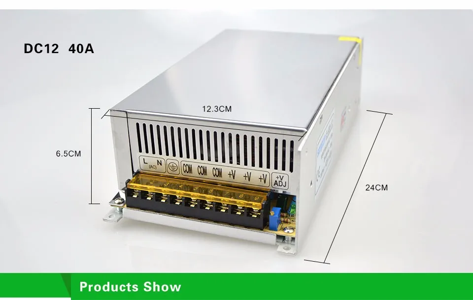 Питание DC 12V Светодиодный драйвер 1A 3A 5A 8A 10A 15A 20A 30A 40A светильник ing трансформаторный Блок адаптер драйвер для Светодиодные ленты светильник