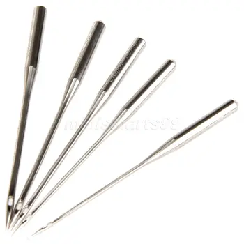 

Hot Sale 1Set 50 Total Sewing Needle SIZE#9 11 14 16 18 Home Sewing Machine Needles