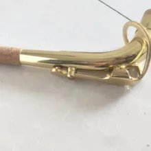 Альтсаксофон, саксофон изгиб шеи латунный материал с чистящей тканью пробковый саксофон аксессуар