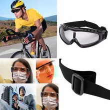 Transparent Unisex Safety Goggles Motorcycle Cycling Eye Protection Glasses Tactical Paintball Wind Dust Airsoft Goggles New