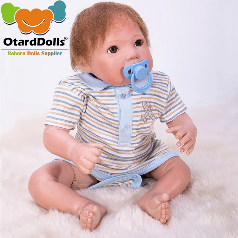 OtardDolls Bebe reborn мягкая силиконовая кукла reborn куклы новорожденные младенцы Bebe Reborn Realista кукла для подарка Ванна игрушка R