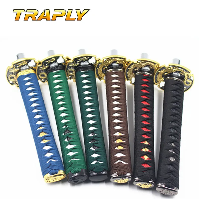 TRAPLY Universal JDM Automatic Katana Gear Shift Knob Metal Weighted