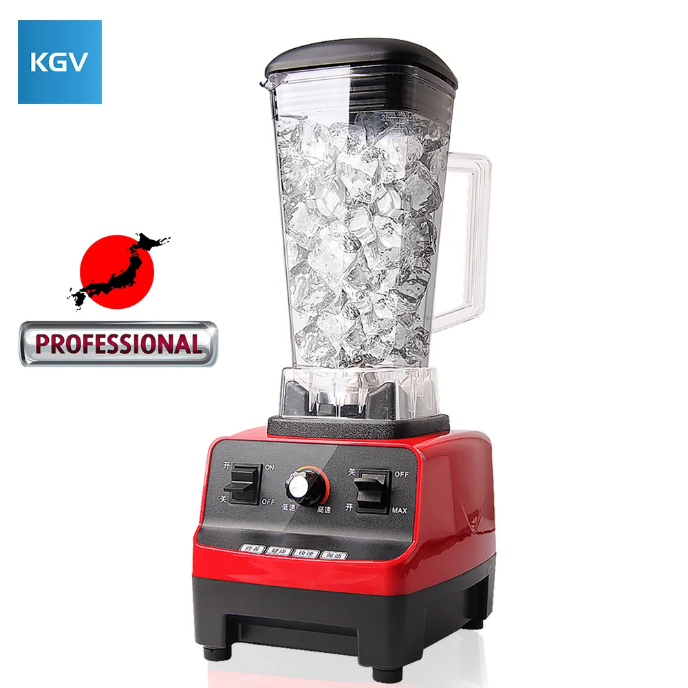 

KGV blender food smoothie desktop electric mixer multifunction juicer vegetable fruit Ground meat High capacity Fully automatic