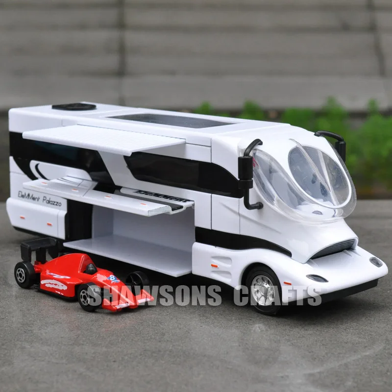 

1:50 DIECAST LUXURY RV MODEL TOYS PULL BACK ELEMMENT PALAZZO CAMPER VAN REPLICA SOUND LIGHT
