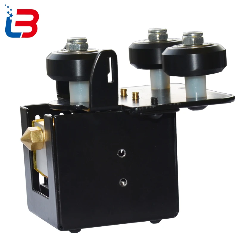 

Free shipping Tronxy X3 3D printer machine complete Bowden Extruder with tube thermistor cooling fan heating tube DIY kit