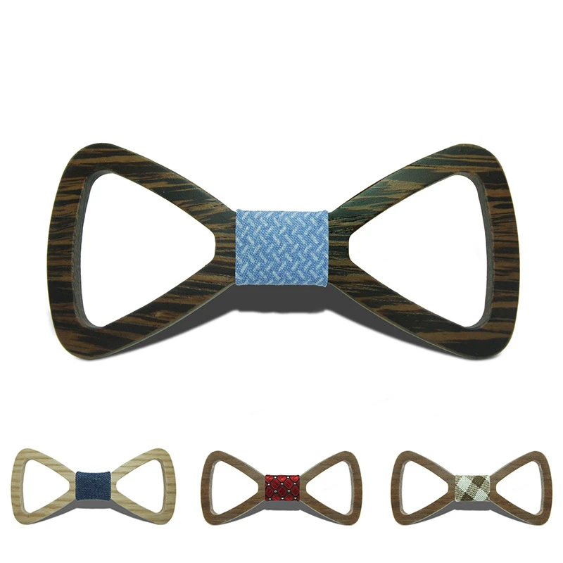 

Mantieqingway Brand Children Wooden Bow Ties For Baby Boy Clothing Accessories Slim Geometric Bowknot Kids Wooden Bowties Gifts