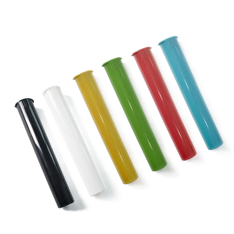 

Pocket Portable Pill Box Childproof Child Resistant Plastic J Doob Tube Joint Vials Screw Cap Pre Rolled Cones Tubes