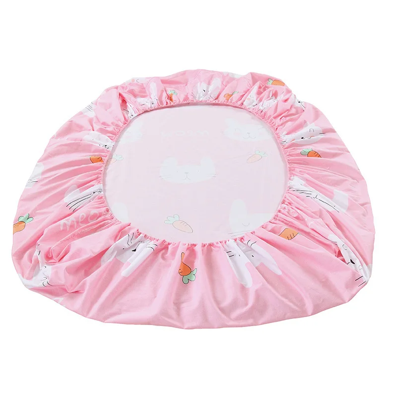 Solstice, домашний текстиль, розовая простыня с рисунком котенка, постельные принадлежности для девочек и подростков, наматрасник, хлопок, односпальная, King queen, 90/180X200