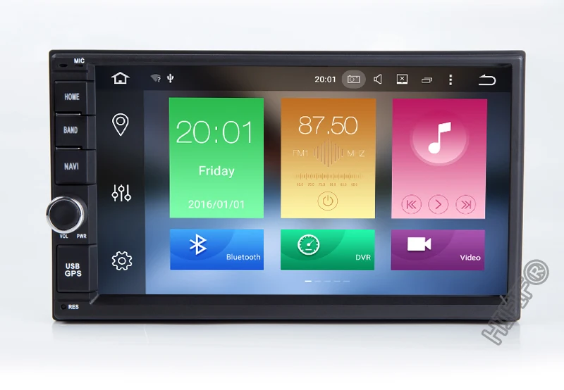 Perfect 2 Din Octa Core Android 9 Car Radio GPS Navigation Autoradio System 4GB RAM 32GB ROM Support TPMS 3G WIFI DAB OBD DVR 7