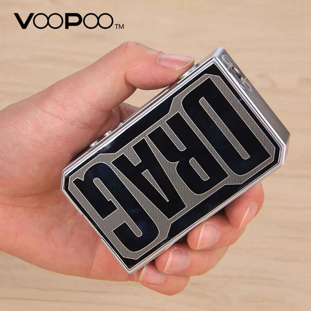 Original VOOPOO DRAG 157W TC Box MOD Temperature Control E Cigarette 157W 18650 box mod font