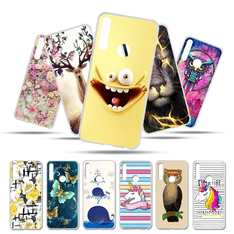 

Bolomboy Painted Case For Umidigi A5 Pro Case Silicone Soft TPU Cases For Umidigi A5 Pro Cover Wildflowers Cute Animal Bags