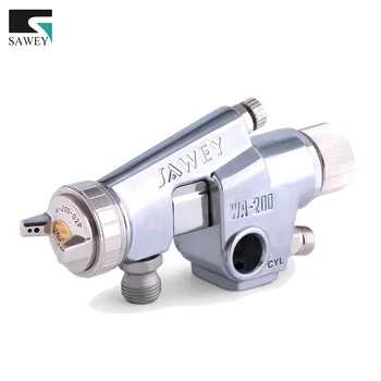 Buy Ceramic Spray Gun SAWEY WA-200 Automatic Paint Sprayer Gun Nozzle Size,1.2/1.5/2.0/2.5mm,FREE SHIPPING