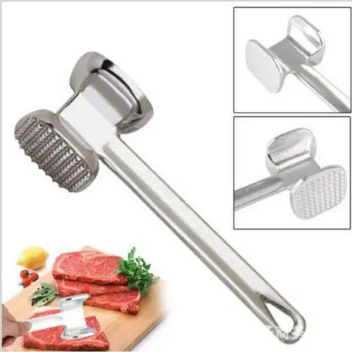 48 Blades Needle Meat Beaf Steak Tenderizer Mallet Hammer Knife Cooking Tools Stainless Steel Double-sided Meat Hammer meat tenderizer meat hammer