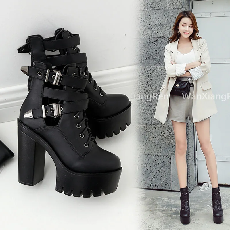 

LTARTA Women Sandals New 2019 Spring New Color Matching Lattice Sweet Temperament High Heel Sandals JXQ-8853-10