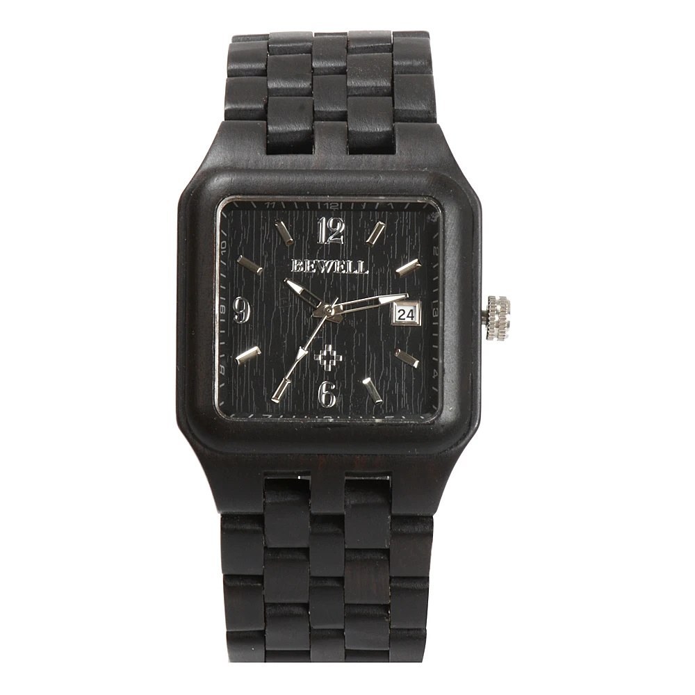 BEWELL WOODEN WATCH