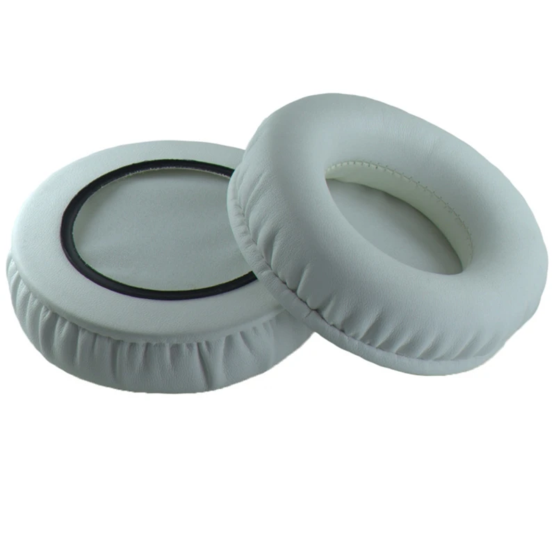 90mm Sheepskin Replacement Foam Ear Pads Cushions for Sony MDR-V700 Z700 for Sennheiser HD424 HD205 HD440 Headphones High Quality Earpads (2)