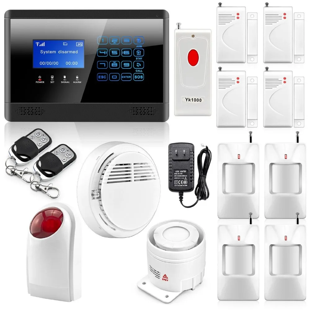 

Safearmed Touch Keypad Wireless GSM Home Security Burglar Alarm System Auto Dialing Dialer