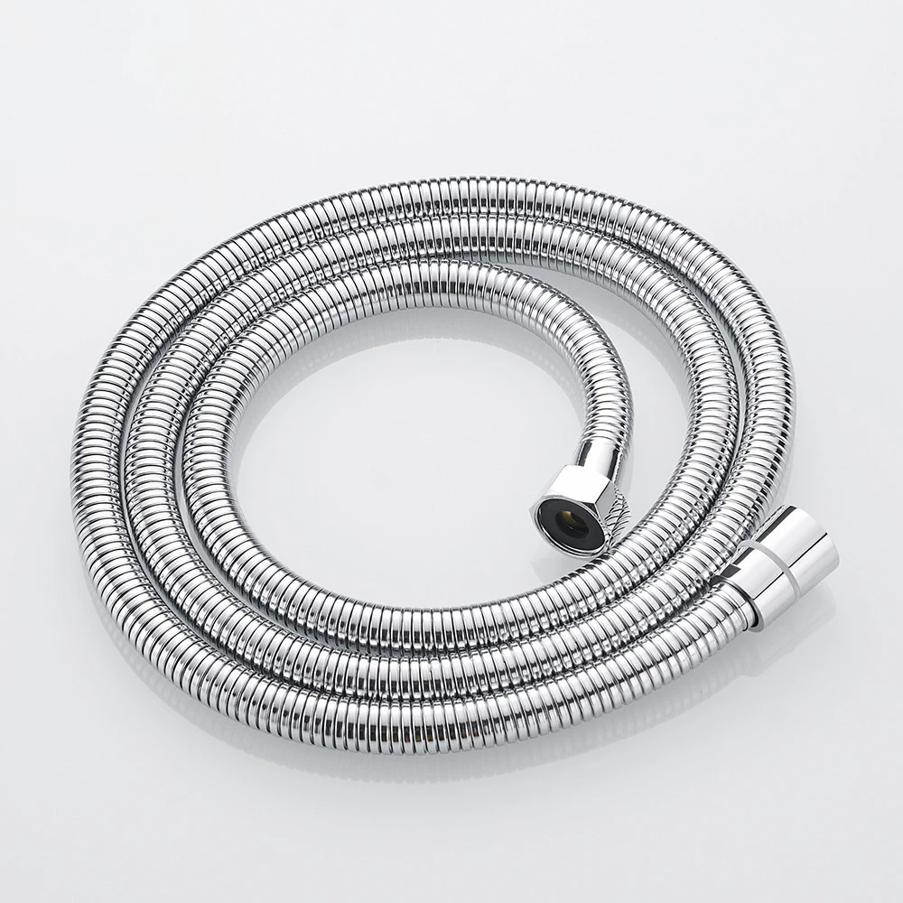 Plumbing Hoses Stainless Steel Gold 150cm Tube Shower Hose Flexible Shower Head Replacement Part Bathroom Water Hose (15)