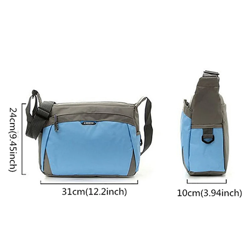 Унисекс нейлон Открытый сумка спортивная Для мужчин кемпинга и Crossbody Travel Bag