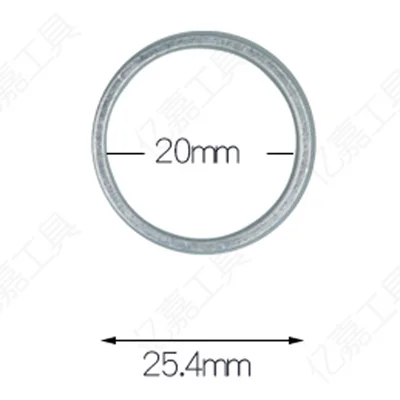 7 шт. 30 мм до 25,4 мм пильные диски конвертируют кольцо 25,4 мм до 20,0 мм кольцо переключения для дисковых пильных дисков 20 мм-16 мм. Толщина 1,2 мм - Цвет: 7 pieces 25.4mm-20mm