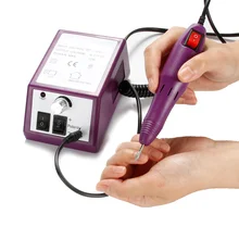 Электрический Маникюрный станок для педикюра, набор сверл для ногтей, фрезы для шлифовки ногтей, напильники, набор инструментов, аппарат, Керамический Резак