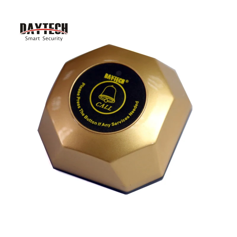 Daytech Беспроводная система вызова кнопка наручные часы уход пейджер ресторан