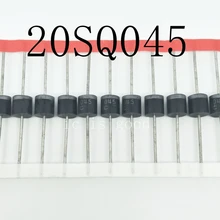 Free Shipping 100PCS/lot 20SQ045 20A 45V R-6 PEC New Original High quality Schottky Diode