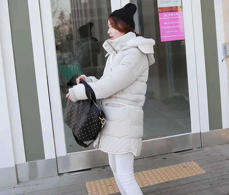 Agneau Vestes Parkas Hiver black Mince Manteaux Y418 Capuche Rembourré 2018 Laine Femmes Veste Nouveau White Chaud Longue De Épais 3xl 5XwvZWq