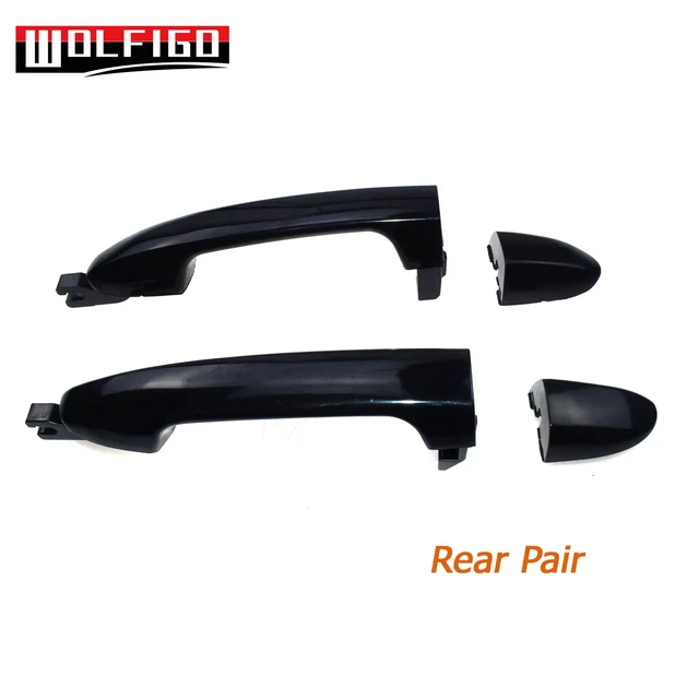WOLFIGO New Front Rear Left Right Exterior Door Handles WOLFIGO New Front Rear Left Right Exterior Door Handles