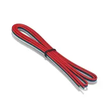 3 Pin 22AWG Электрический провод 5 м 10 м 20 м 50 м луженая медь кабель для 5050 WS2811 WS2812 светодиодный светильник контроллер SM JST разъем