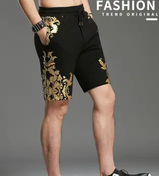

Shorts men 100% cotton Embroidery Casual keen 2018 new design