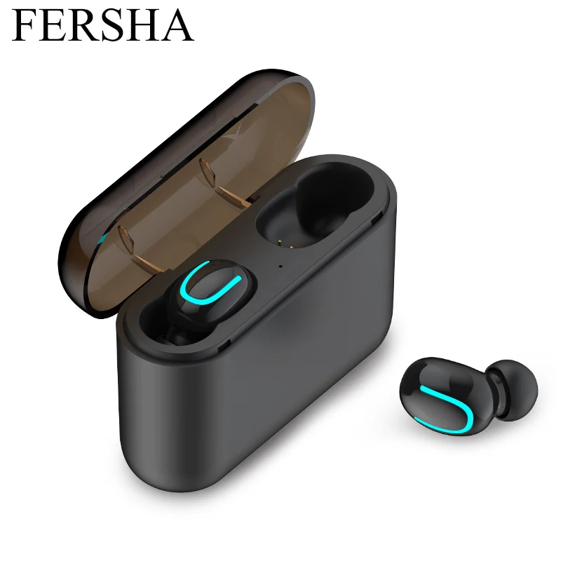 

FERSHA Bluetooth Headset Wireless Headphones Sports Headphones Game Listen To Music Built-In Microphone Telephone Headset