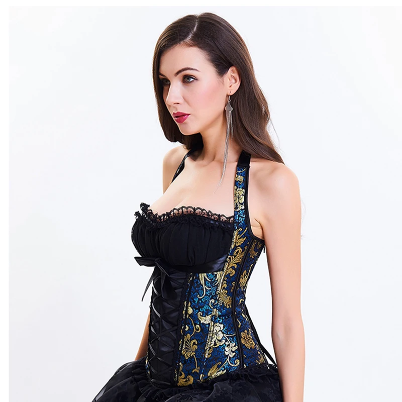 Charmian-Women-s-Vintage-Gothic-Halter-Overbust-Corset-Sexy-Lace-Victorian-Retro-Corsets-and-Bustiers-Waist