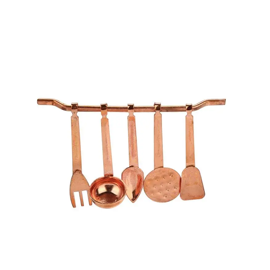 

6 x mini kitchen cooking tools 1/12 Miniature Dollhouse Accessories Kitchen Room Cooking Tools Set Kids Toys PSW0702