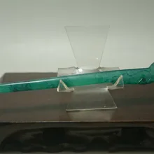 Изысканная китайская старая Нефритовая шпилька для волос, изысканный зеленый цвет шпильки для волос