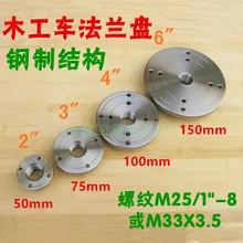 M33* 3,5/" 8TPI фланец лицевой панели для токарного станка по дереву