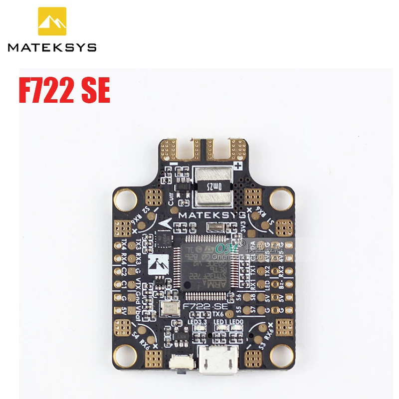 

New Matek System F722-SE F7 Dual Gryo Flight Controller Built-in PDB OSD 5V/2A BEC Current Sensor for FPV RC Racing Drone parts