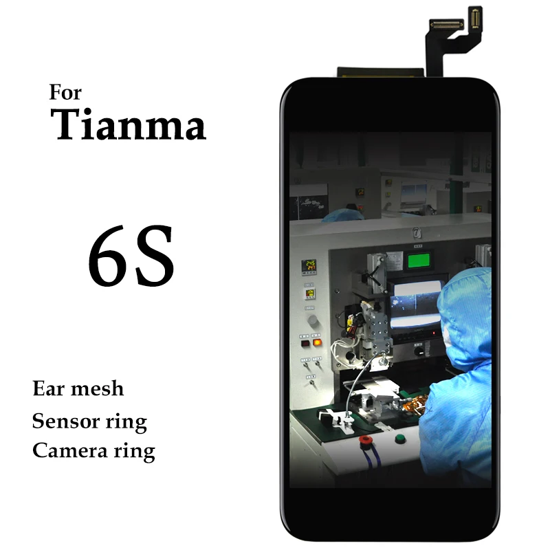 imágenes para Para tianma 5 UNIDS/LOTE Para el iphone 6 s Pantalla lcd Asamblea de Pantalla LCD con Pantalla de Cristal Digitalizador No Pixel Muerto Sin Polvo Envío Libre de DHL imágenes para Para tianma 5 UNIDS/LOTE Para el iphone 6 s Pantalla lcd Asamblea de Pantalla LCD con Pantalla de Cristal Digitalizador No Pixel Muerto Sin Polvo Envío Libre de DHL