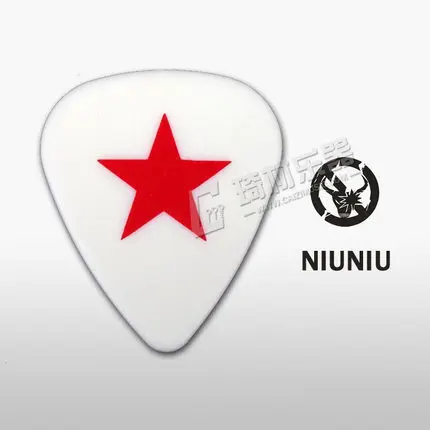 

Red Star Guitar Pick Plectrum Mediator 1.0mm, 1/piece