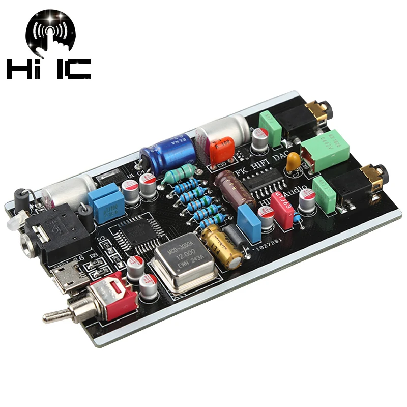 

Olive ES9023 USB Audio DAC Sound Card Decoder Board HIFI Zero Noise Supports ASIO Decoding