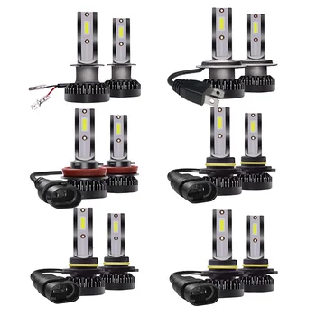 

2 Pcs Car LED Headlight Universal Auto Head Light Bulbs Conversion Kit LED Car headlights Car Accessories