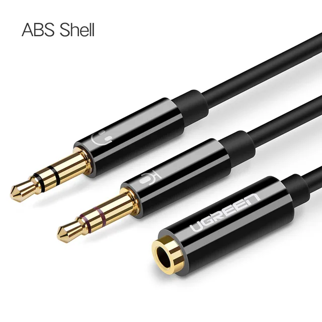 Ugreen Headphone and Microphone Audio Splitter Cable