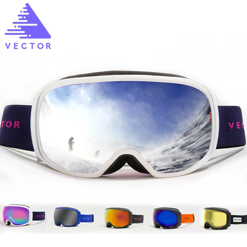 OTG Ski Goggles Snow Glasses Winter Sport Snowboard Men Women Spherical