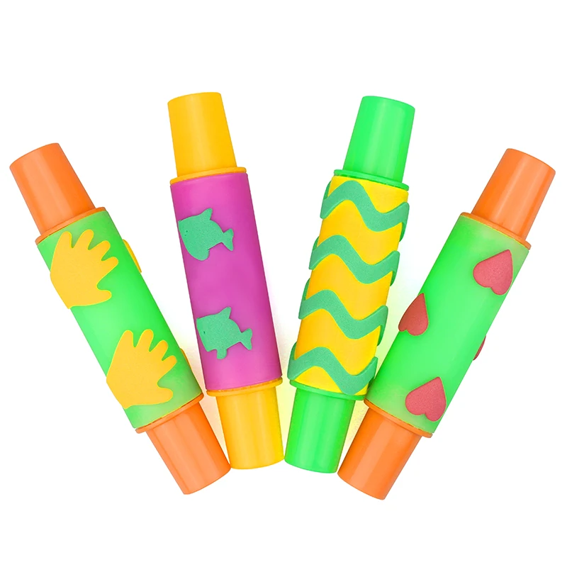 Clay rolling pin Intelligent plasticine clay mold tool DIY Flowers