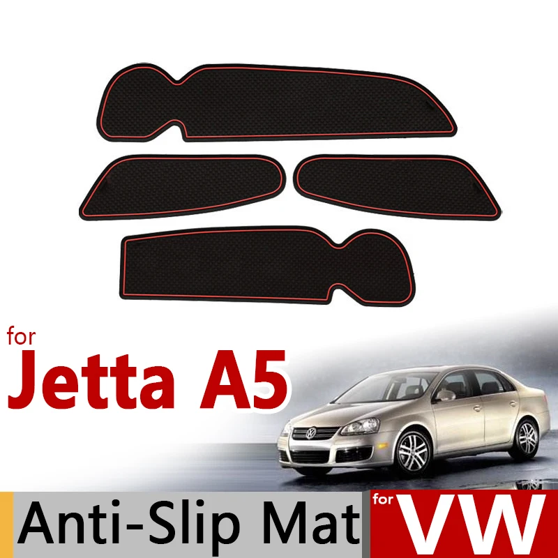 Для VW Jetta A5 2006-2011 Противоскользящий резиновый коврик для подушки Volkswagen MK5 GLI 2007 2008