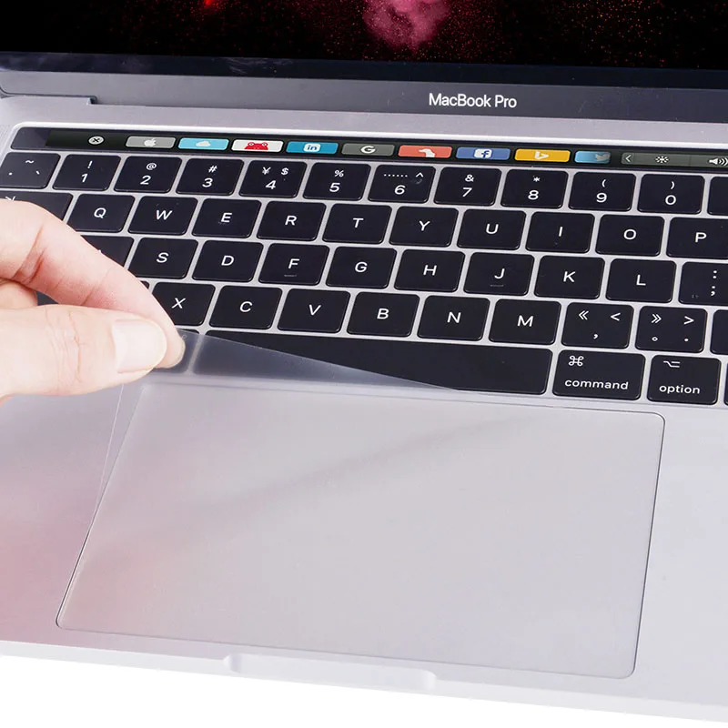 Клавиатура сенсорная панель пленка наклейка для Apple Mac Macbook Air 11 12 Pro retina 13 15 Touch ID Bar A1706 A1707 протектор для Mac book