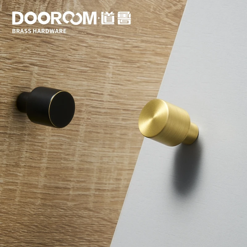 Ручки для мебели Dooroom из латуни скандинавский гардероб комод ящик шкафа обувная