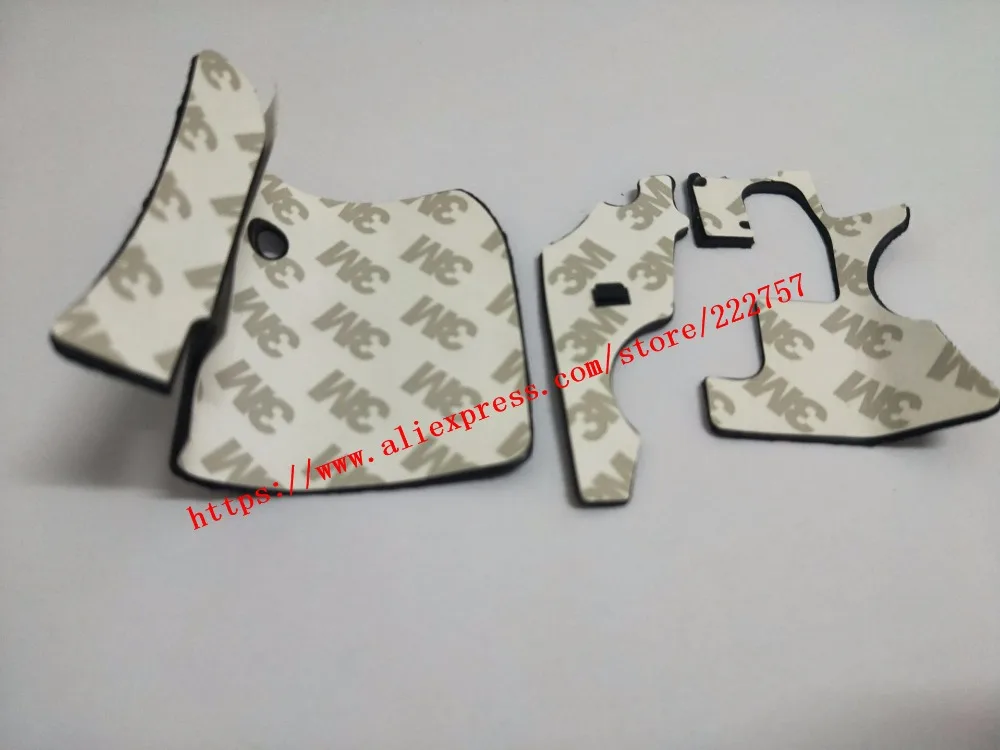 3 Pcs Body Grip Rubber Cover Shell Replacement Part For Canon 70D Camera Part