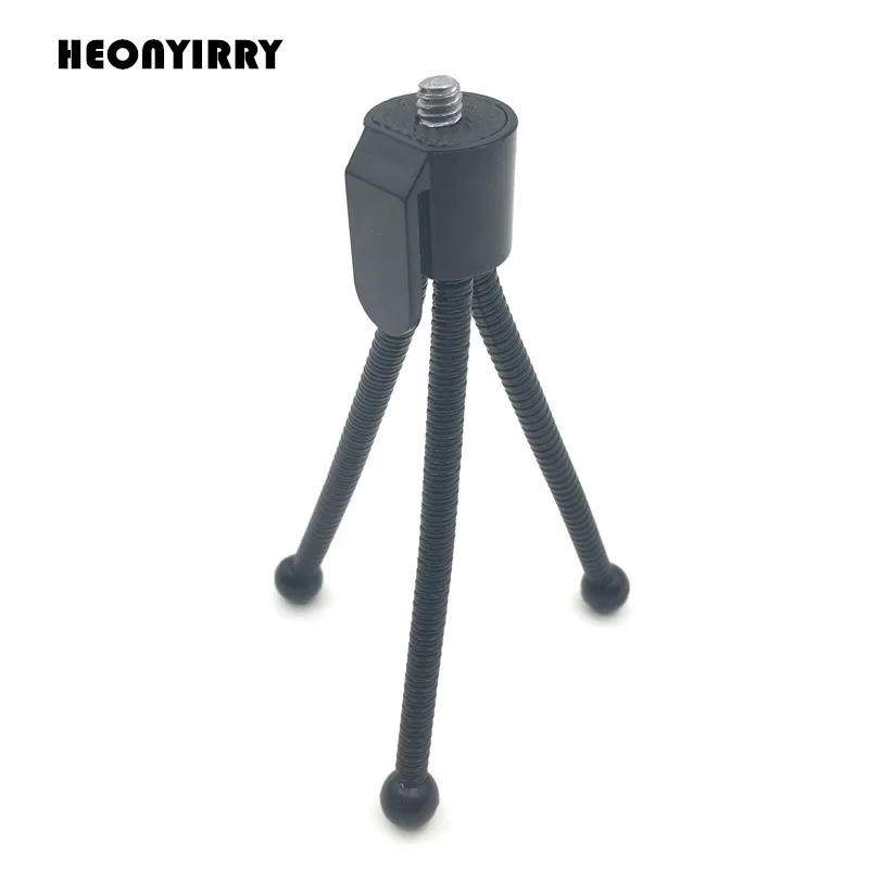 

1 Pcs Mini Tripods for Digital Camera Mobile Phone Metal Lightweight Tripod Stand Mount with Phone Clip For Webcam Iphone Xiaomi