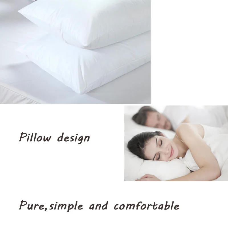 Non Noisy Luxury 2 Pack Zippered Enclosure Quilted White Pillow Cases Protector Bed Pillows Cover Ultra Soft Pillowcase Rustle Free Easy Care Home Bedding Covers. Breathable Anti Allergic